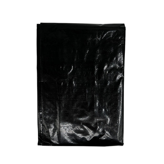 Bovenaanzicht Licht Afdekzeil Zwart