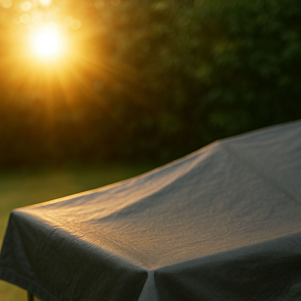 Afdekzeil Groen met Zon